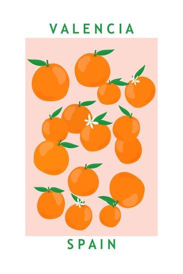 Flower Market Oranges