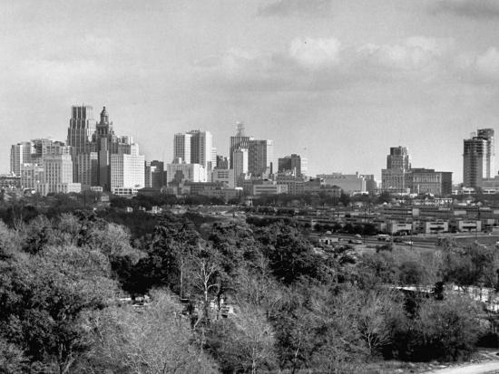 Skyline View of Houston