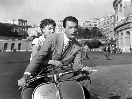 Vacances Romaines Roman Holiday De William Wyler Avec Gregory Peck Et Audrey Hepburn 1953