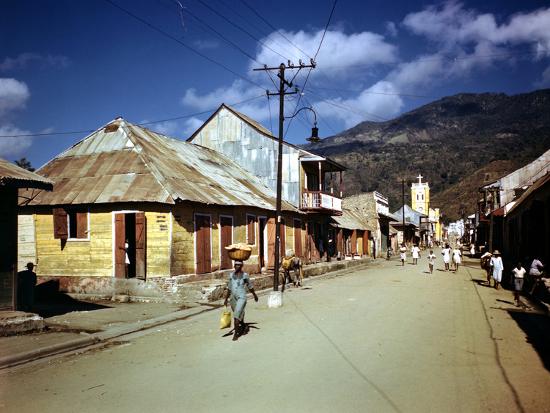 December 1946: Town of Cap Haitien, Haiti